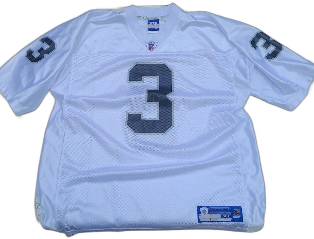 Vtg Oakland Raiders Jersey #3 NFL Authenic Reebok